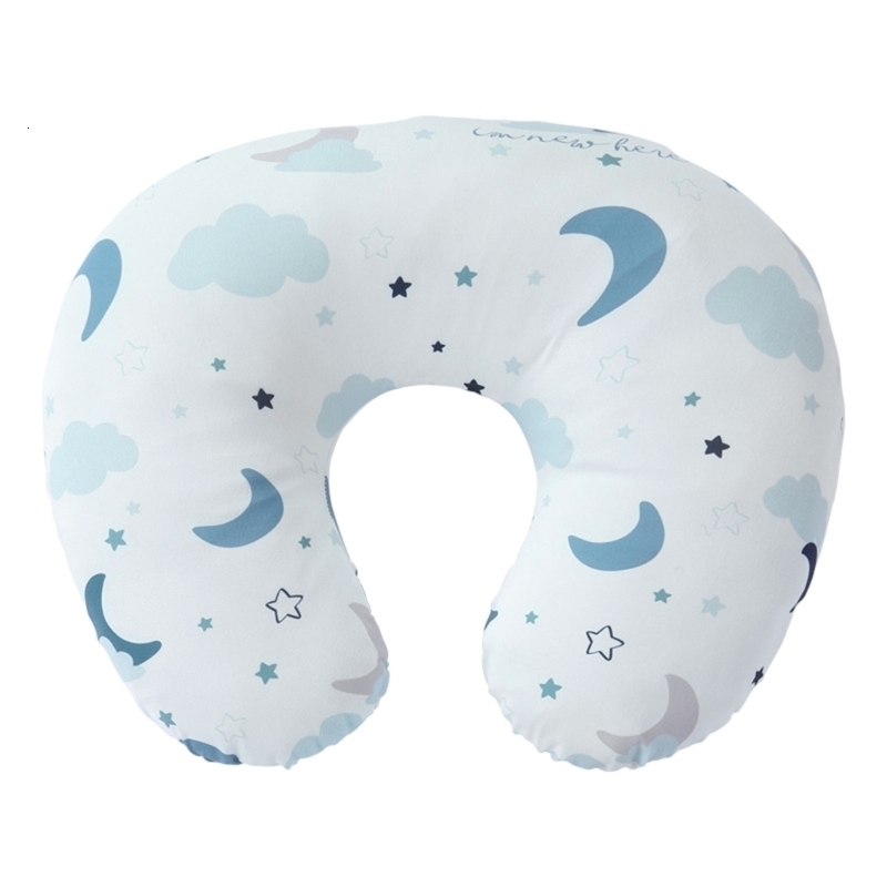 Pillows Baby Nursing Cover born Maternity Breastfeeding Print Ushape Breathable Slipcover 230426