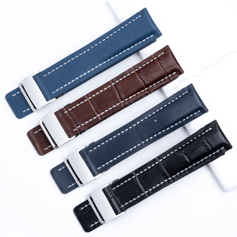 Watch Bands 202224mm For Strap SUPEROCEAN Avenger Genuine Real Leather Accessories Bracelet Belt 230426