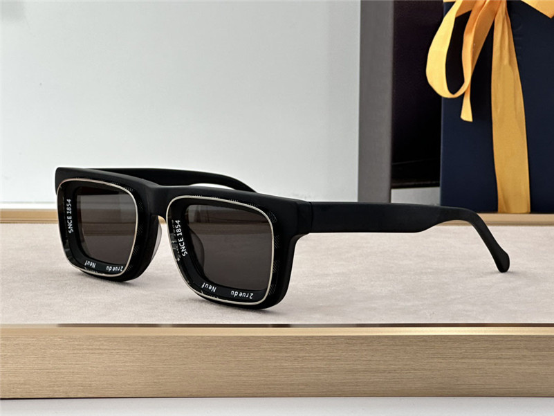 New fashion design square sunglasses Z2407 Z2405 acetate frame avant-garde styling catwalk style style high end outdoor UV400 protection glasses