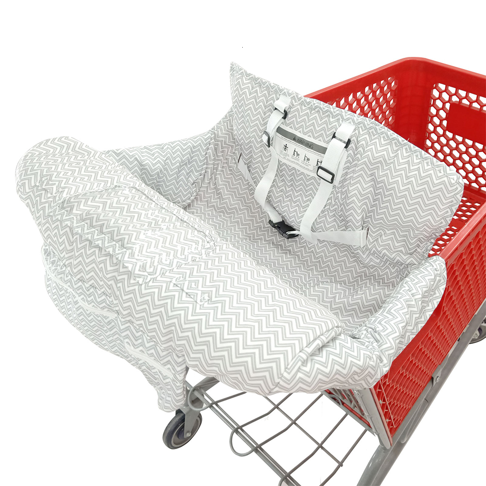 Stroller Parts Accessories Accessories 2 In 1 Washable Trolley Protection Comfortable Safety Shopping Cart Cover Phone Foldable For Baby High Chair 23