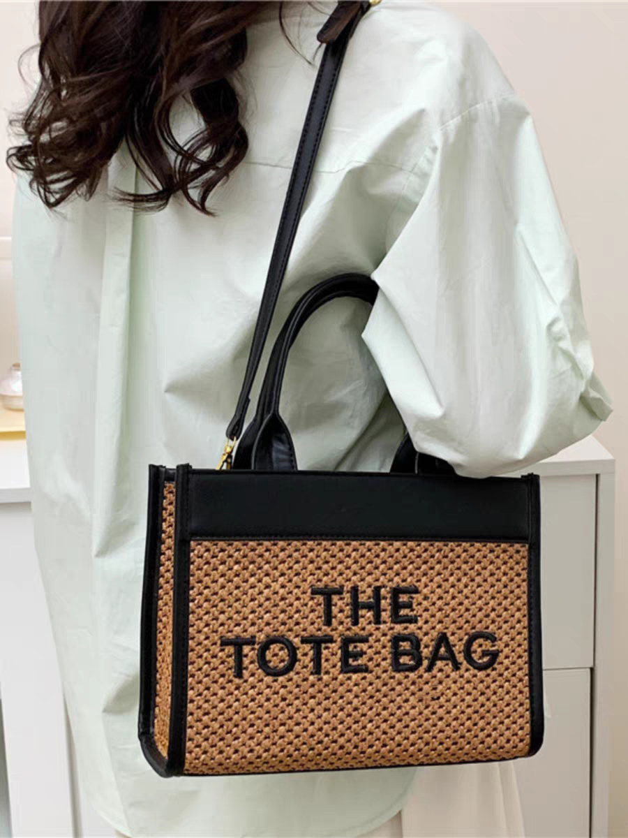 weave Small Tote Bag for Women beach straw marc Designer Letters Handbags Luxury Matte Pu Leather Shoulder Crossbody Bags Shopper Purses 2023
weave Small Tote Bag for Women beach straw marc Designer Letters Handbags Luxury Matte Pu Leather Shoulder Crossbody Bags Shopper Purses 2023