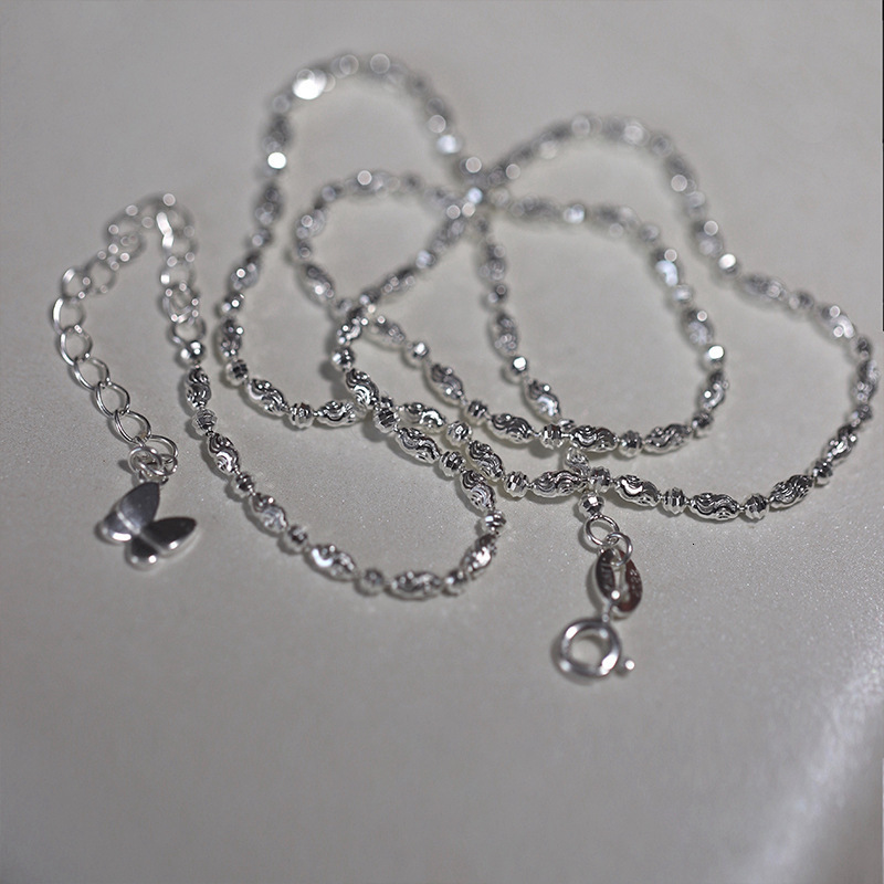 Strands Strings 925 Sterling Silver Sparkling Clavicle Chain Choker Necklace For Women Fine Jewelry Wedding Party Birthday Gift 230426