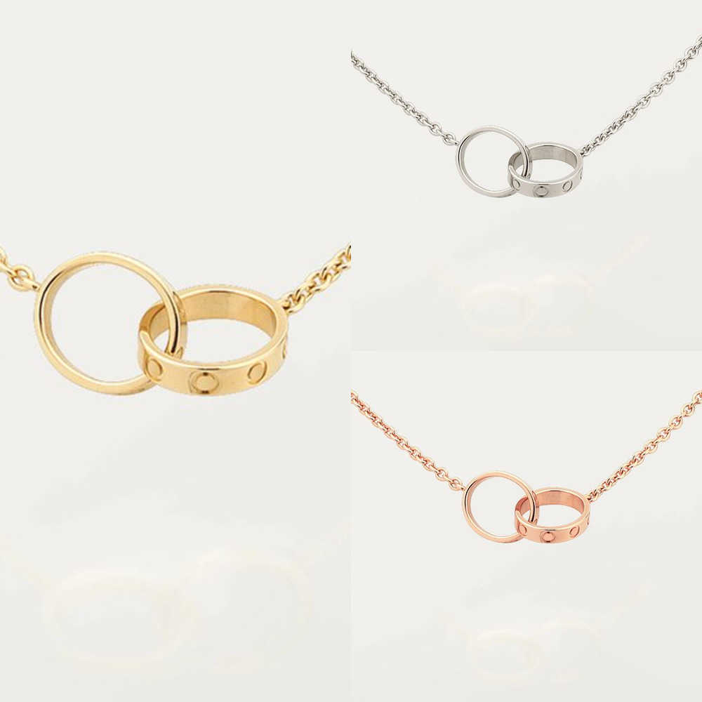 Luxury Necklace Jewlery Designer For Women Circle Wholesale Cheaper Gold Plated Jewelry Necklaces Classic Pendant Chains Girl Friend Wife Jewellery Gift 4R
Luxury Necklace Jewlery Designer For Women Circle Wholesale Cheaper Gold Plated Jewelry Necklaces Classic Pendant Chains Girl Friend Wife Jewellery Gift 4R