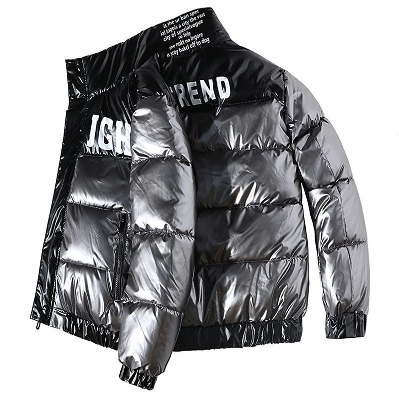 Men s Down Parkas Winter Jacket Men Thicken Warm Coat Mens Stand Collar Fashion Streetwear Waterproof Cotton 231127