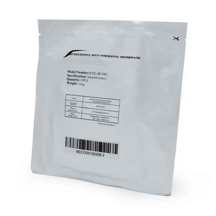 freeze cryotherapy Accessories antifreeze membrane skin protection Cryo pad Flim Fat Freezing Gel Pads Cryolipolysis machine