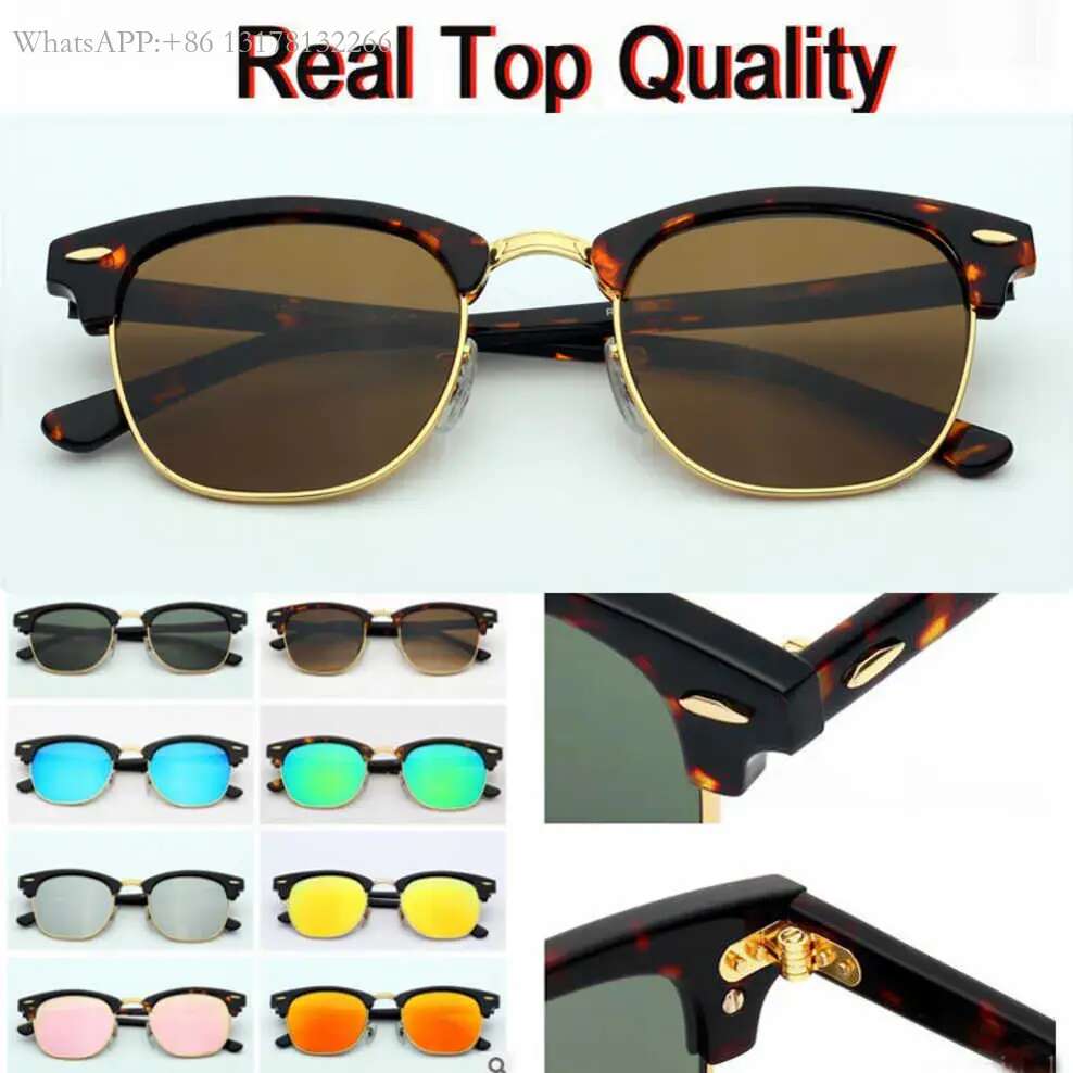 Protection Classic Design Club Fashion Raies Ban Uv400 Master Sunglasses Sun Glass Sunglass Flash Womens Vintage Glasses Mens 51mm
Protection Classic Design Club Fashion Raies Ban Uv400 Master Sunglasses Sun Glass Sunglass Flash Womens Vintage Glasses Mens 51mm