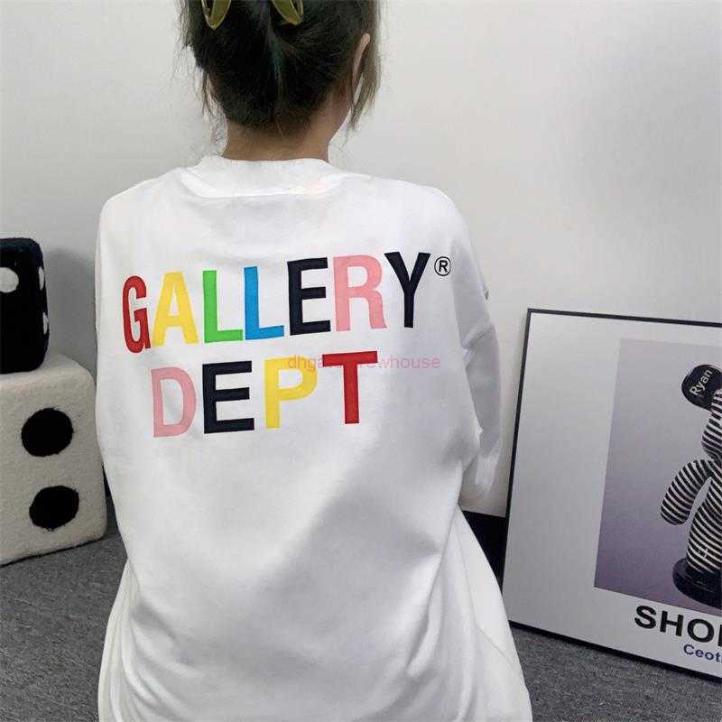 Fashion Designer Clothing Tees Rock Tshirt Galleryes Depts. Colorful Letter Printing MaleFemale Couples Trendy Summer Loose Fitting t Hip hop TShirts Tops, White color
Fashion Designer Clothing Tees Rock Tshirt Galleryes Depts. Colorful Letter Printing MaleFemale Couples Trendy Summer Loose Fitting t Hip hop TShirts Tops, White color