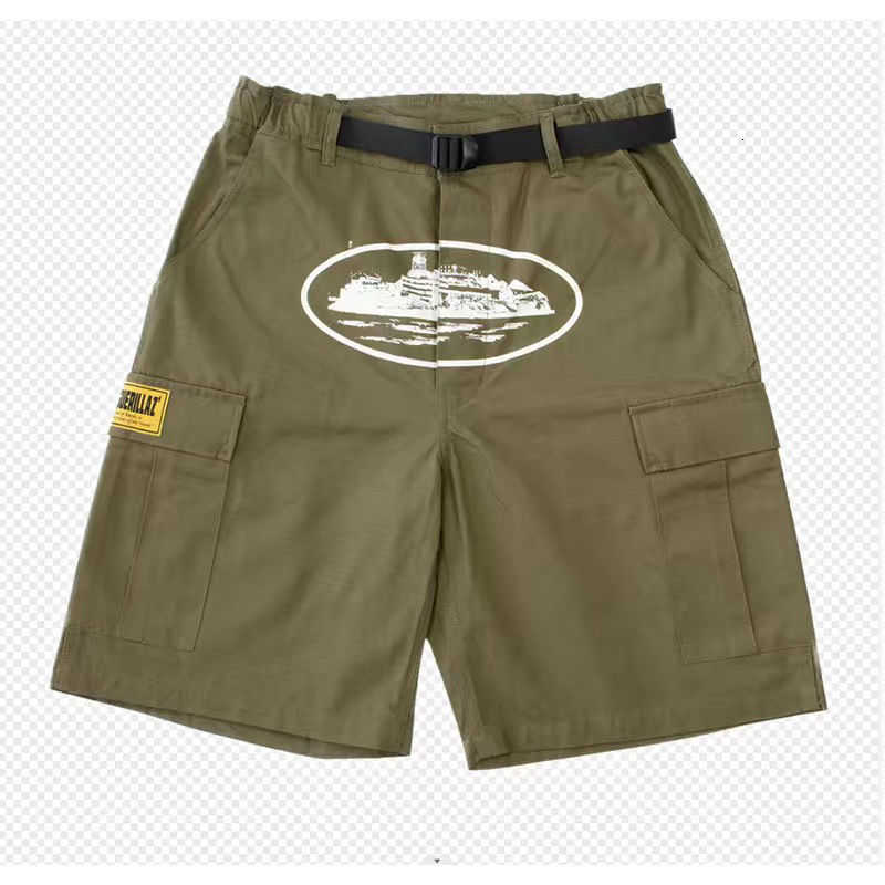 Corteiz American High Street Shorts Multi Pocket Printed Black Men' Fashion Summer Loose Pants Brand Loose Casual Hip Hop Clothing New N5te, Black and white printing
Corteiz American High Street Shorts Multi Pocket Printed Black Men' Fashion Summer Loose Pants Brand Loose Casual Hip Hop Clothing New N5te, Black and white printing