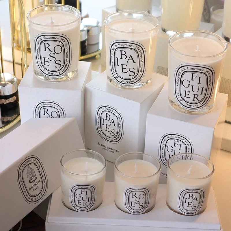 Scented Candle Candles Advanced romantic scented candles French perfume Emotional diffuser Fresh light Home perfume Long lasting air companion perfum 