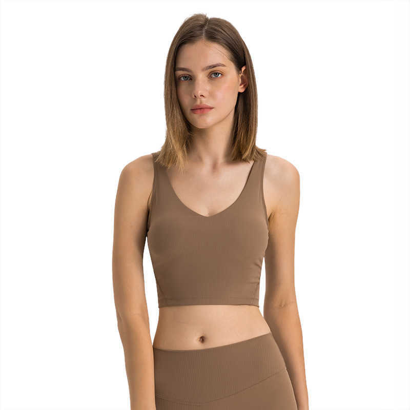 Women Sports Bra Shirts LU-47 Yoga Outfits Gym Vest Push Up Fitness Tops Sexy Underwear Lady Tanks Shakeproof Adjustable Strap Brassiere, Barley brown
Women Sports Bra Shirts LU-47 Yoga Outfits Gym Vest Push Up Fitness Tops Sexy Underwear Lady Tanks Shakeproof Adjustable Strap Brassiere, Barley brown