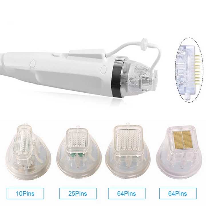 Hot!! A Popular Rf Gold Radio Frequency Microcrystal Beauty Microneedling Remove scar wrinkles Microneedling Machine Fractional