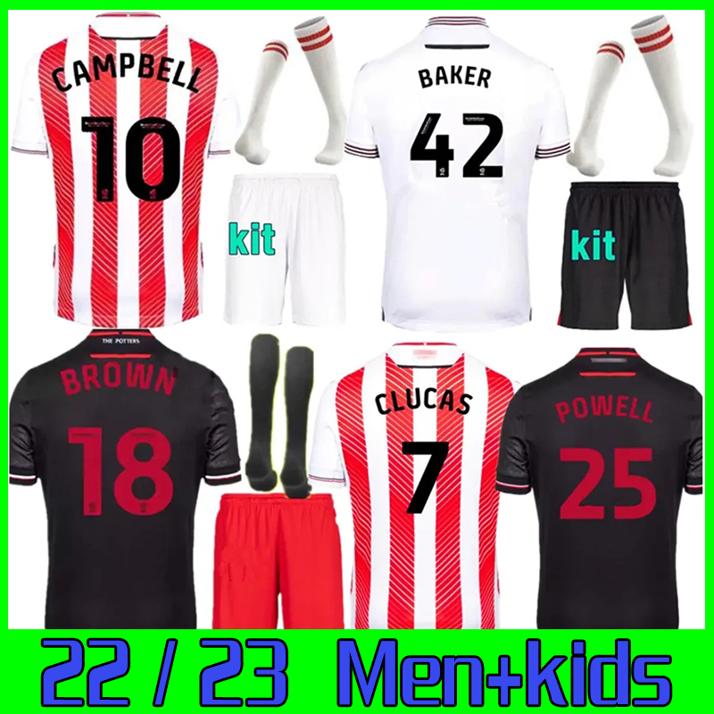 Stoke City CLUCAS Mens Soccer Jerseys CAMPBELL POWELL SOUTTAR Home Away 3rd BEKER BROWN men kids kit socks Football Shirt Short Men's and children's short sleeved shirt, 3;adult
Stoke City CLUCAS Mens Soccer Jerseys CAMPBELL POWELL SOUTTAR Home Away 3rd BEKER BROWN men kids kit socks Football Shirt Short Men's and children's short sleeved shirt, 3;adult