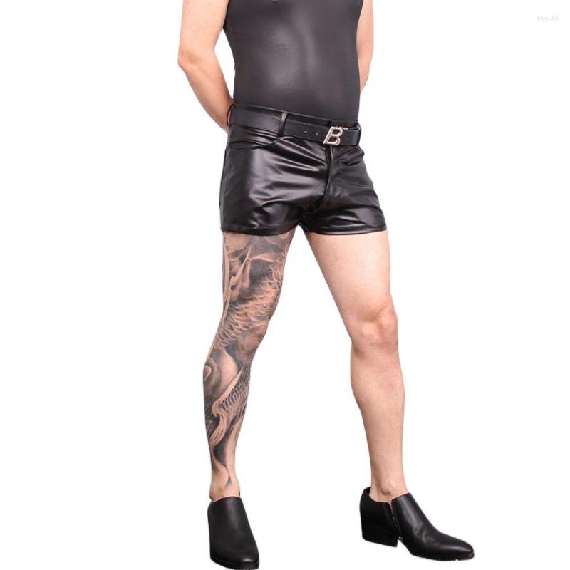 Men's Shorts Sexy Men Bermuda Faux Leather Pu Matte Shiny Fashion Beach Short Pants Soft Skinny Plus Size Casual Zip Open Boxer-Briefs, Black
Men's Shorts Sexy Men Bermuda Faux Leather Pu Matte Shiny Fashion Beach Short Pants Soft Skinny Plus Size Casual Zip Open Boxer-Briefs, Black