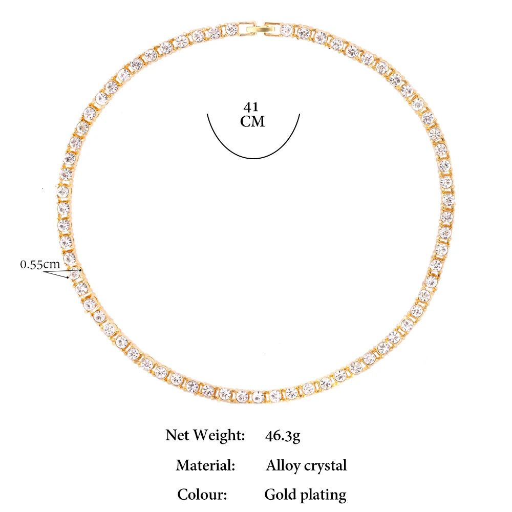 Chokers Hip Hop Bling Crystal Cursive Initials Name Necklace For Women Punk Tennis Choker Letter Pendant Necklaces Birthday Gift Jewelry 231127