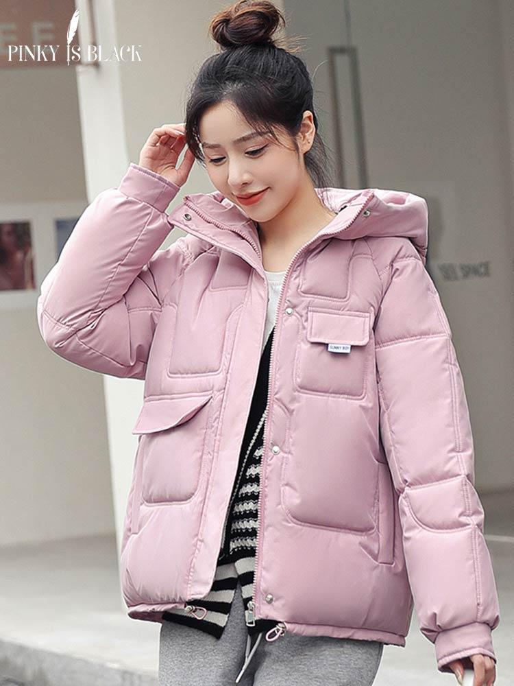 Leather PinkyIsBlack New 2022 Women Short Jacket Winter Thick Hooded Cotton Padded Coats Female Korean Loose Puffer Parkas Ladies Jacket, Auburn
Leather PinkyIsBlack New 2022 Women Short Jacket Winter Thick Hooded Cotton Padded Coats Female Korean Loose Puffer Parkas Ladies Jacket, Auburn