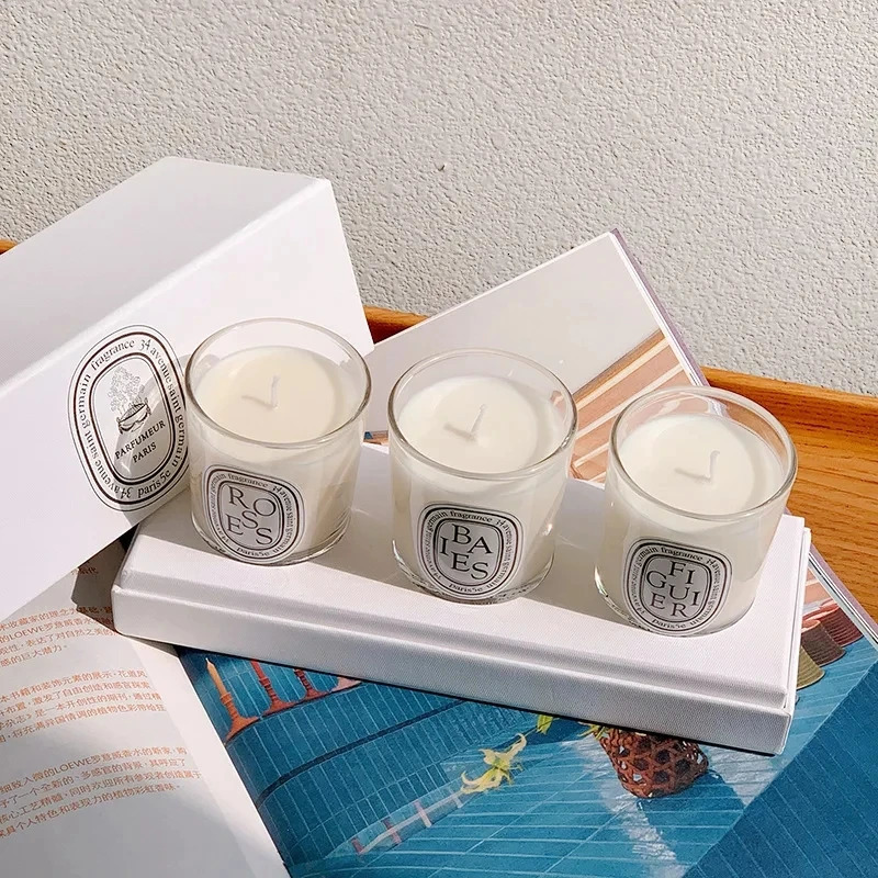 Scented Candle Candles Advanced romantic scented candles French perfume Emotional diffuser Fresh light Home perfume Long lasting air companion perfum 