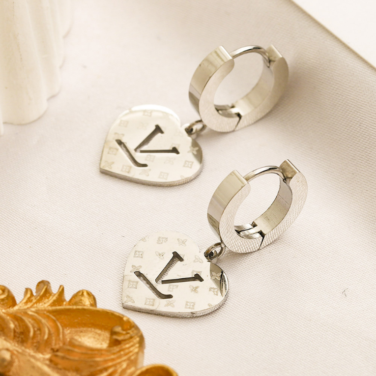 Womens Heart Earrings Designer Love Gifts Earrings Rose Gold 925 Silver Jewelry Wedding Party Letter Earrings 2023 New Gift stainless steel Jewelry Wholesale
Womens Heart Earrings Designer Love Gifts Earrings Rose Gold 925 Silver Jewelry Wedding Party Letter Earrings 2023 New Gift stainless steel Jewelry Wholesale
