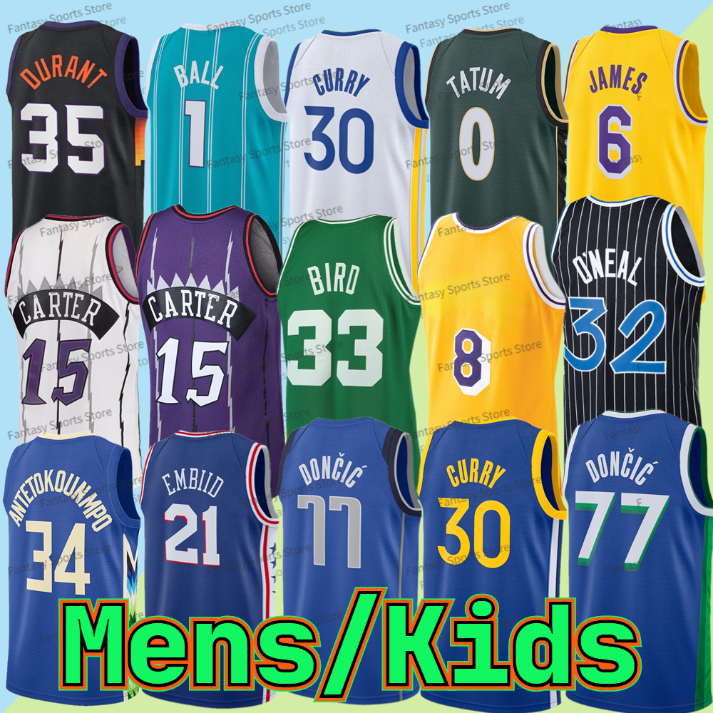 6 James Stephen 30 Curry Jersey Doncic 2023 Basketball Men Kids Jersey TATUM Giannis Embiid 32 Shaquille ONeal 33 Larry Bird 15 Vince Carter Breathable Shirts Youth, Stitched jersey
6 James Stephen 30 Curry Jersey Doncic 2023 Basketball Men Kids Jersey TATUM Giannis Embiid 32 Shaquille ONeal 33 Larry Bird 15 Vince Carter Breathable Shirts Youth, Stitched jersey