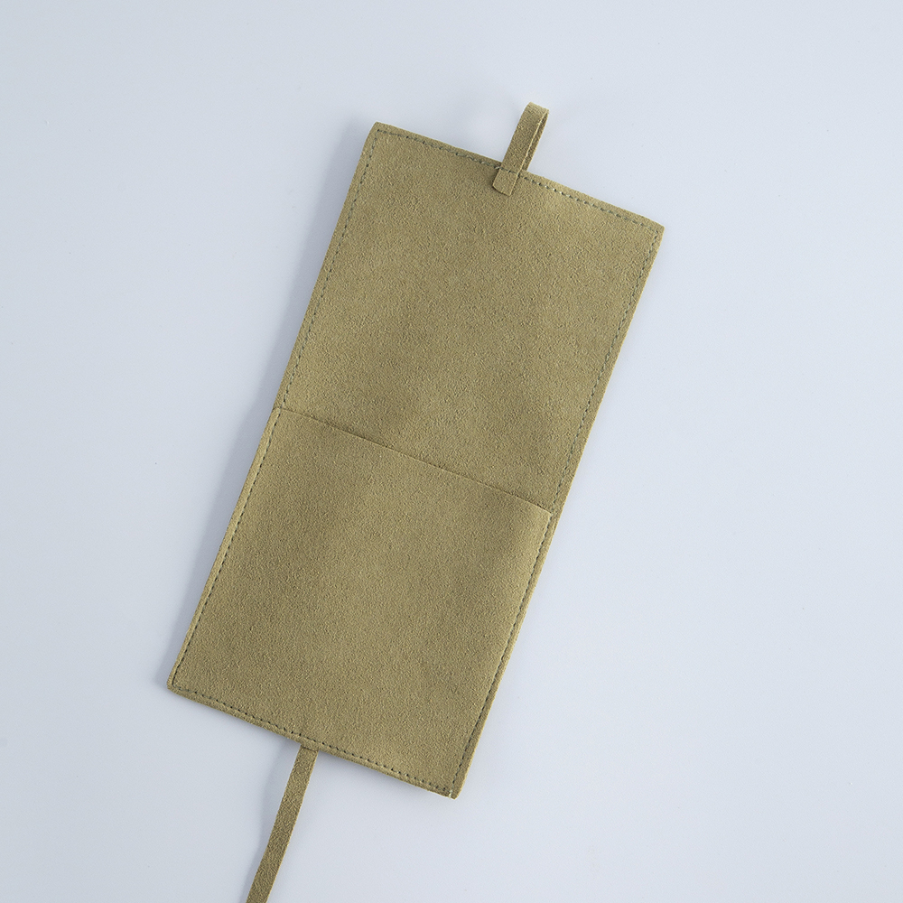 50pcs Microfiber Envelope Bag with Rope Dark Green Necklace Rings Earrings Brooch Jewelry Package Pouch Suede Jewellry Packaging Small Wedding Favor P