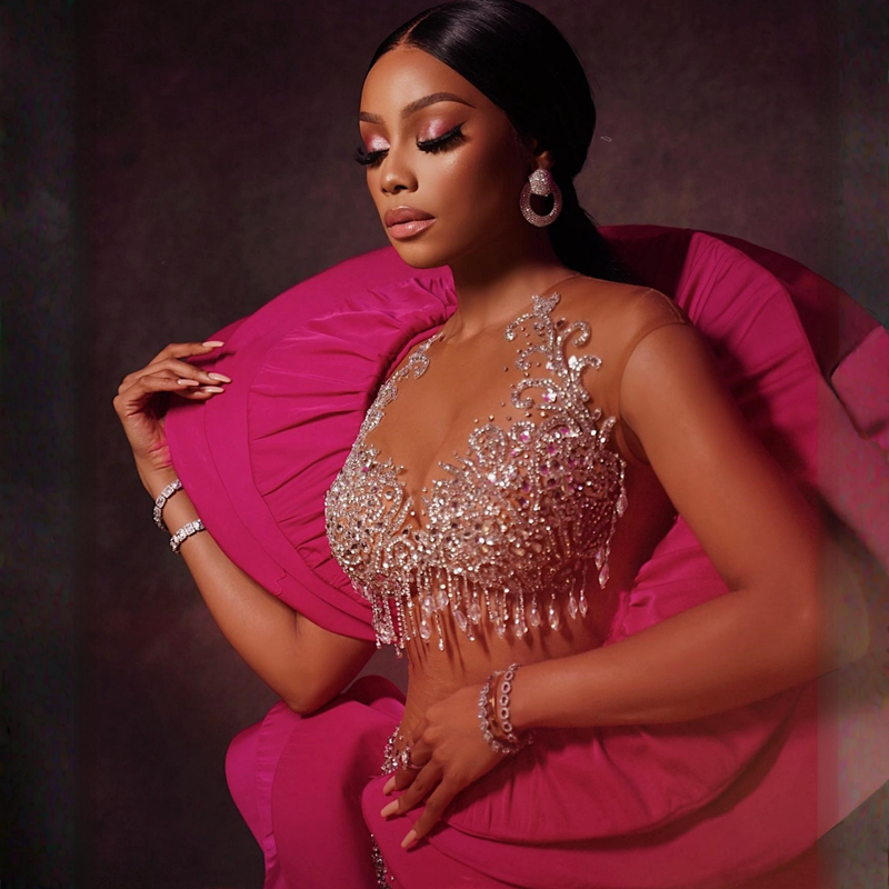 Lastest Aso Ebi Prom Fuia Mermaid Beading Unique Design Evening Dresses African Arabic Second Reception Birthday Party Gowns Gala Pageant Gown St363 6