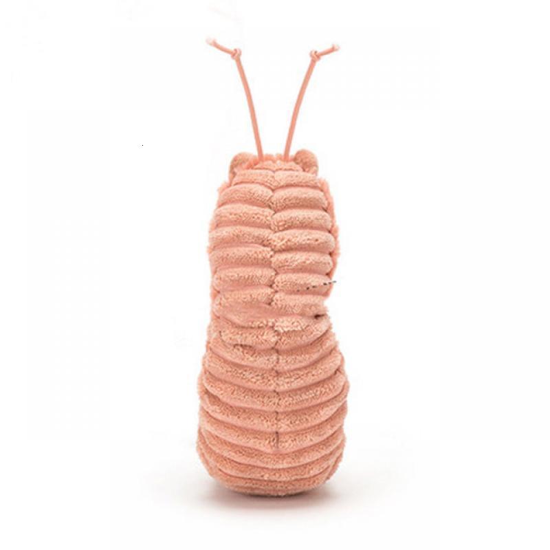 Plush Dolls 22cm Plush Shells Scales Toys Shrimp Cute Sheldon Shrimp Dolls Stuffed Animal Appease Doll for Baby Child Birthday Present 230427