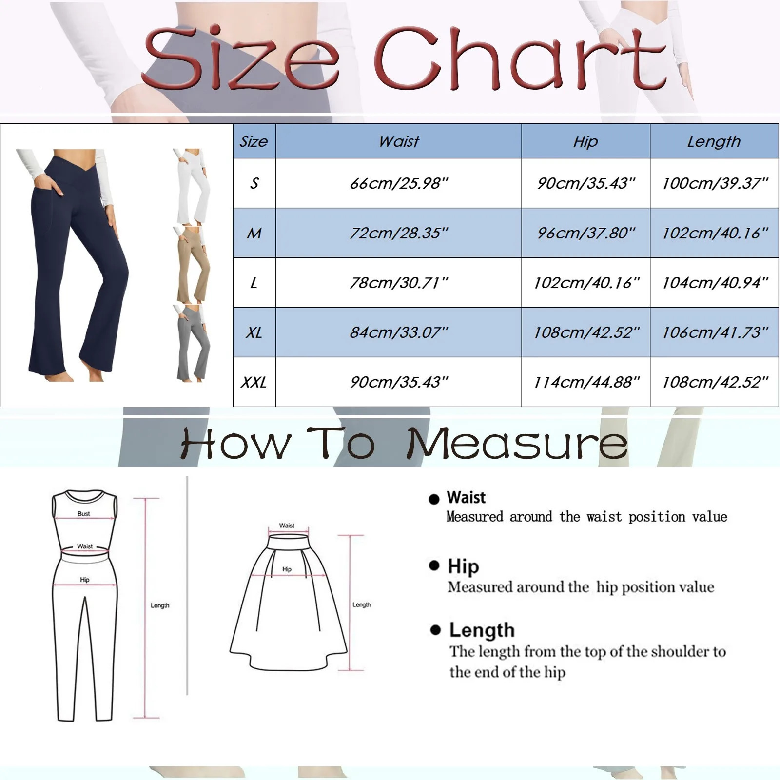 Women's Pants Fashion Flared Solid Color High Waist Wide Leg Trousers Casual Straight Flare Yoga With Pockets For Women 231127