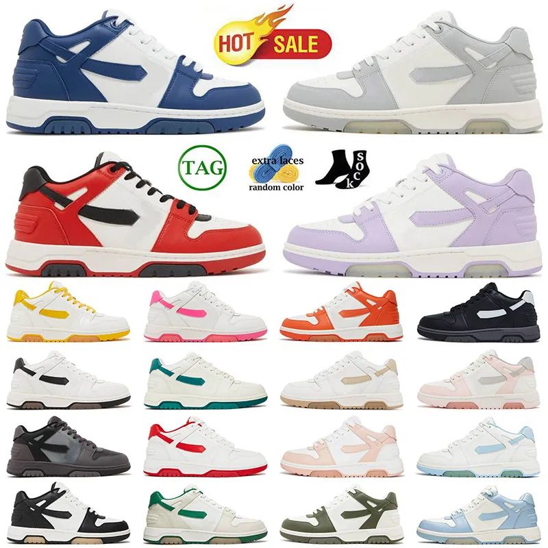 With Box Designer Out of office Sneaker for Women Men Shoes Designers Shoes WhiteSneaker Casual Shoes Offes Womens Trainers Flat Platform Mens Sneakers