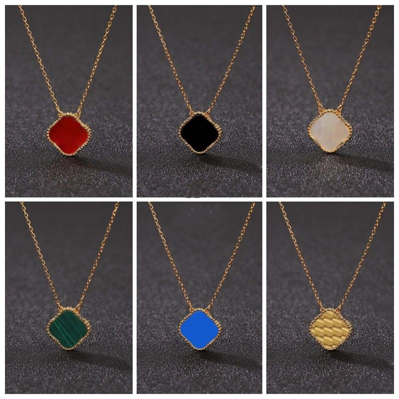Brand Pendant 18color 4/Four Leaf Clover Necklace Fashion Elegant Necklaces Gift for Woman Jewelry Gift Quality
Brand Pendant 18color 4/Four Leaf Clover Necklace Fashion Elegant Necklaces Gift for Woman Jewelry Gift Quality