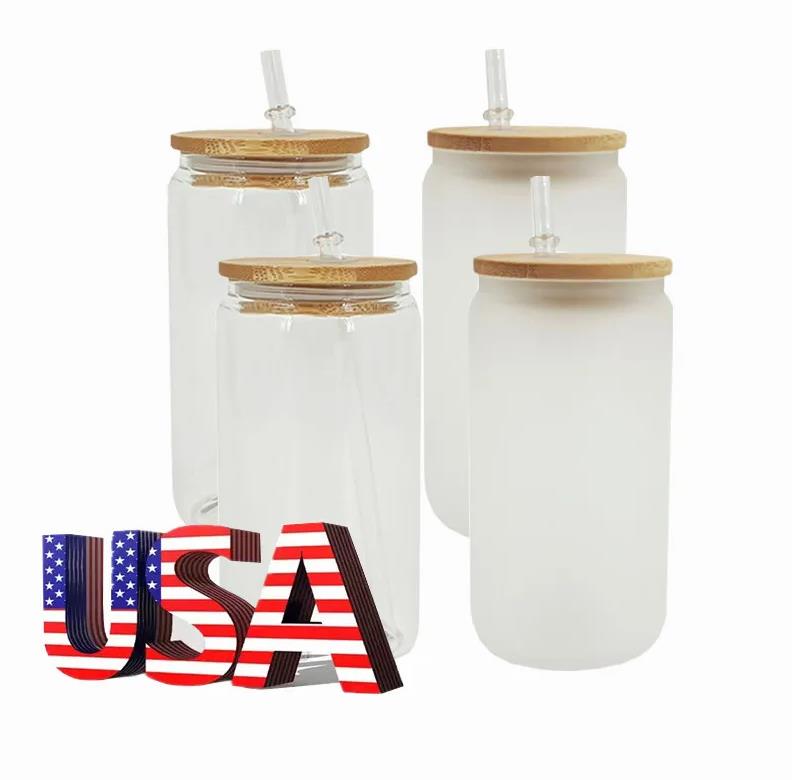 US Warehouse 16oz Sublimation Glass Beer Mugs with Bamboo Lids and Straw Tumblers DIY Blanks Cans Heat Transfer Cocktail Iced Coffee Cup Whiskey Glasses Mason Jars, Multi-color
US Warehouse 16oz Sublimation Glass Beer Mugs with Bamboo Lids and Straw Tumblers DIY Blanks Cans Heat Transfer Cocktail Iced Coffee Cup Whiskey Glasses Mason Jars, Multi-color