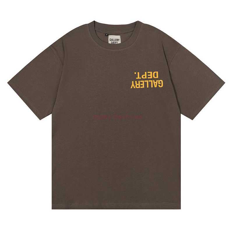 Fashion Designer Clothing Tees Rock Tshirt Small Galleryes Depts Inverted Printed Pure Cotton Short Sleeve Summer Men's Women's Loose T-shirt Hip hop TShirts Tops, Brown
Fashion Designer Clothing Tees Rock Tshirt Small Galleryes Depts Inverted Printed Pure Cotton Short Sleeve Summer Men's Women's Loose T-shirt Hip hop TShirts Tops, Brown