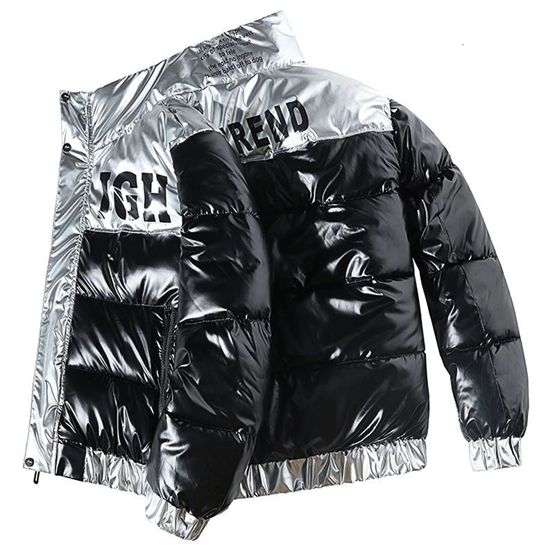 Men s Down Parkas Winter Jacket Men Thicken Warm Coat Mens Stand Collar Fashion Streetwear Waterproof Cotton 231127