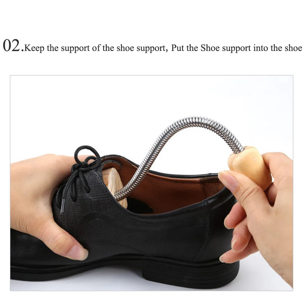 Shoe Parts Accessories Unisex Stretcher Shoes Tree Shaper Rack Adjustable Length Wooden Pumps Boots Expander Trees Holder Size SL For Women Man 231127