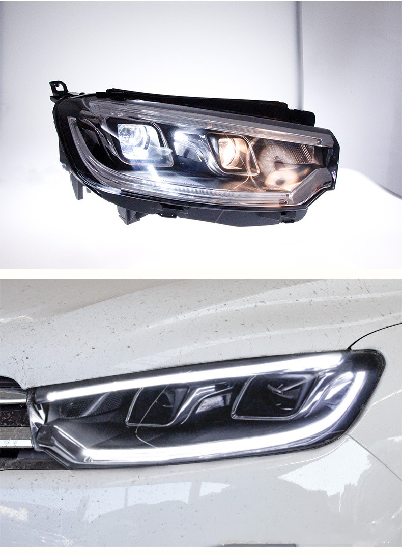 Auto Accessory LED Headlights for Citroen C3-XR 20 15-20 17 Turn Signal Highlight LED Front Lamp Car Assembly