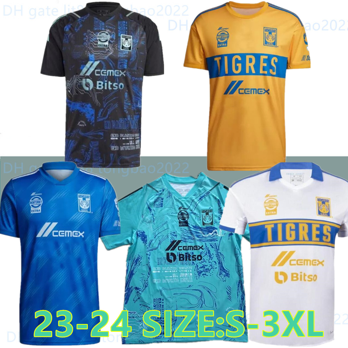 23 24 Tigres UANL soccer jerseys LIGA MX 7 stars 2023 2024 home away third GK THAUVIN GIGNAC NICO LOPEZ VARGAS L.FERNANDEZ men kids kit socks full sets football shirts, 22-23 away
23 24 Tigres UANL soccer jerseys LIGA MX 7 stars 2023 2024 home away third GK THAUVIN GIGNAC NICO LOPEZ VARGAS L.FERNANDEZ men kids kit socks full sets football shirts, 22-23 away