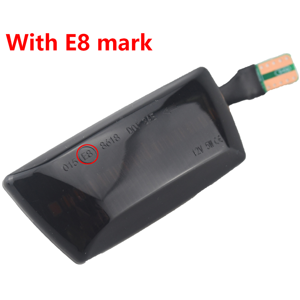For Opel Insignia Astra H Corsa D Zafira B For Chevrolet Cruze Led Dynamic Side Marker Turn Signal Light Sequential Blinker Lamp