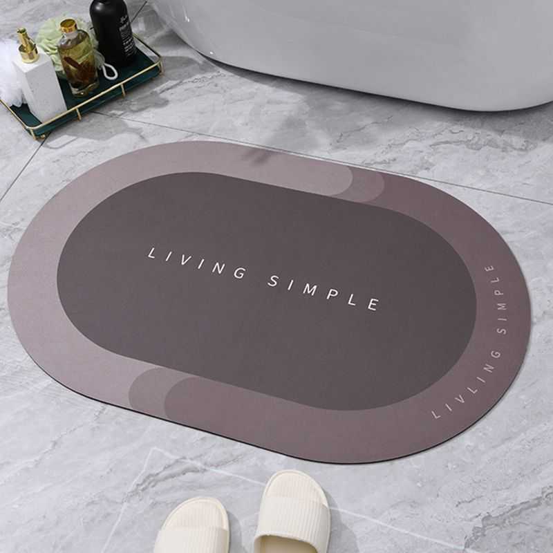 Absorbent Bathroom Mat Quick Drying Bath Rug Non-slip Floor Mats Entrance Doormat Nappa Skin Mat Carpet alfombras para bao Home