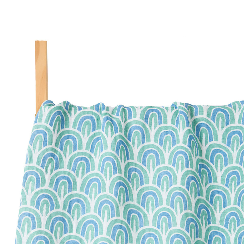 Blankets Swaddling Kangobaby #My Soft Life# Fashion Muslin Swaddle Baby Receiving Blanket Squares Babyroom Decor 100% Cotton Infant Quilt 230426