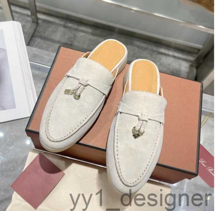For Womens Casual Slippers Classic Sandals Loafers Shoes Flat Slides Slipper Designers High Elastic Beef Tendon Bottom Size 35-42 loros pianas
For Womens Casual Slippers Classic Sandals Loafers Shoes Flat Slides Slipper Designers High Elastic Beef Tendon Bottom Size 35-42 loros pianas