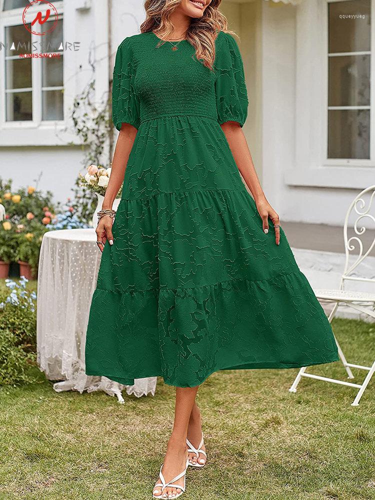 Party Dresses Women Summer Solid Color Layered Floral A-Line Dress Shrinkage Design O-Neck Puff Sleeve High Waist Slim Pleated Long, Pink
Party Dresses Women Summer Solid Color Layered Floral A-Line Dress Shrinkage Design O-Neck Puff Sleeve High Waist Slim Pleated Long, Pink