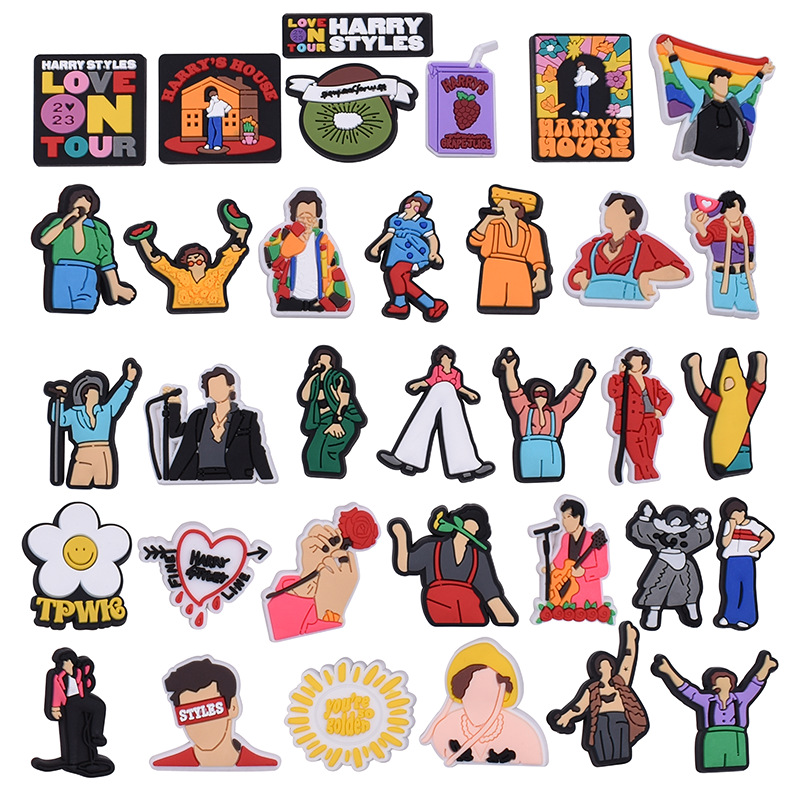 Women Men Singer Shoe Charm Decoration Buckle Accessories Jibbitz for Croc Charms Clog Pins
Women Men Singer Shoe Charm Decoration Buckle Accessories Jibbitz for Croc Charms Clog Pins