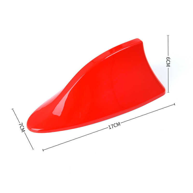 2022 Car Antennas Shark Fin Antenna Auto Radio Signal Aerials Roof Antennas for Universal Car Model Car Styling