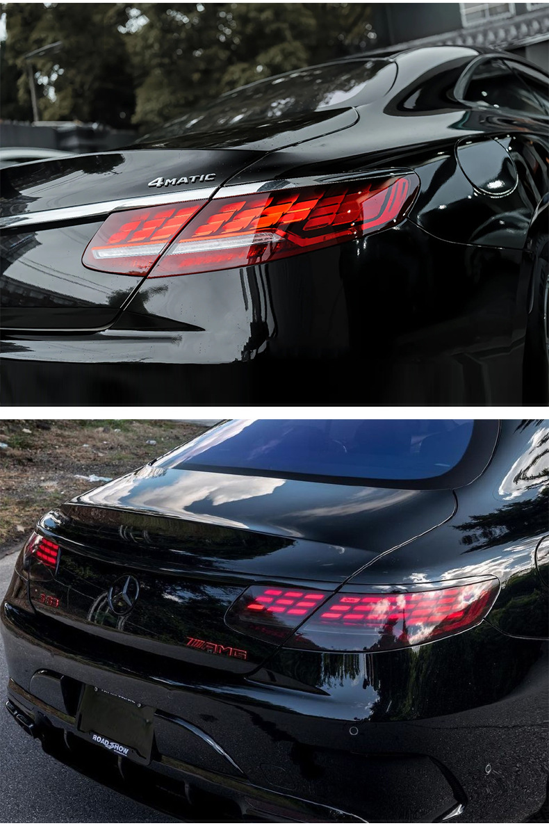 Auto Taillight Rear Lamp For BENZ S Class Coupe Retrofit LED Driving Light Brake Light Turn Signal Assembly
