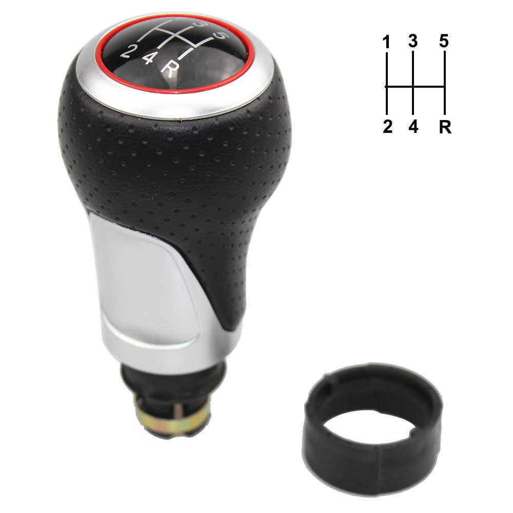 12mm 5 / 6 Speed Gear Shift Knob Lever Stick for Audi A4 B6 B7 B8 A6 S4 8K A5 8T Q5 8R S Line Ibiza 6J Seat Leon Mk1 Passat Golf