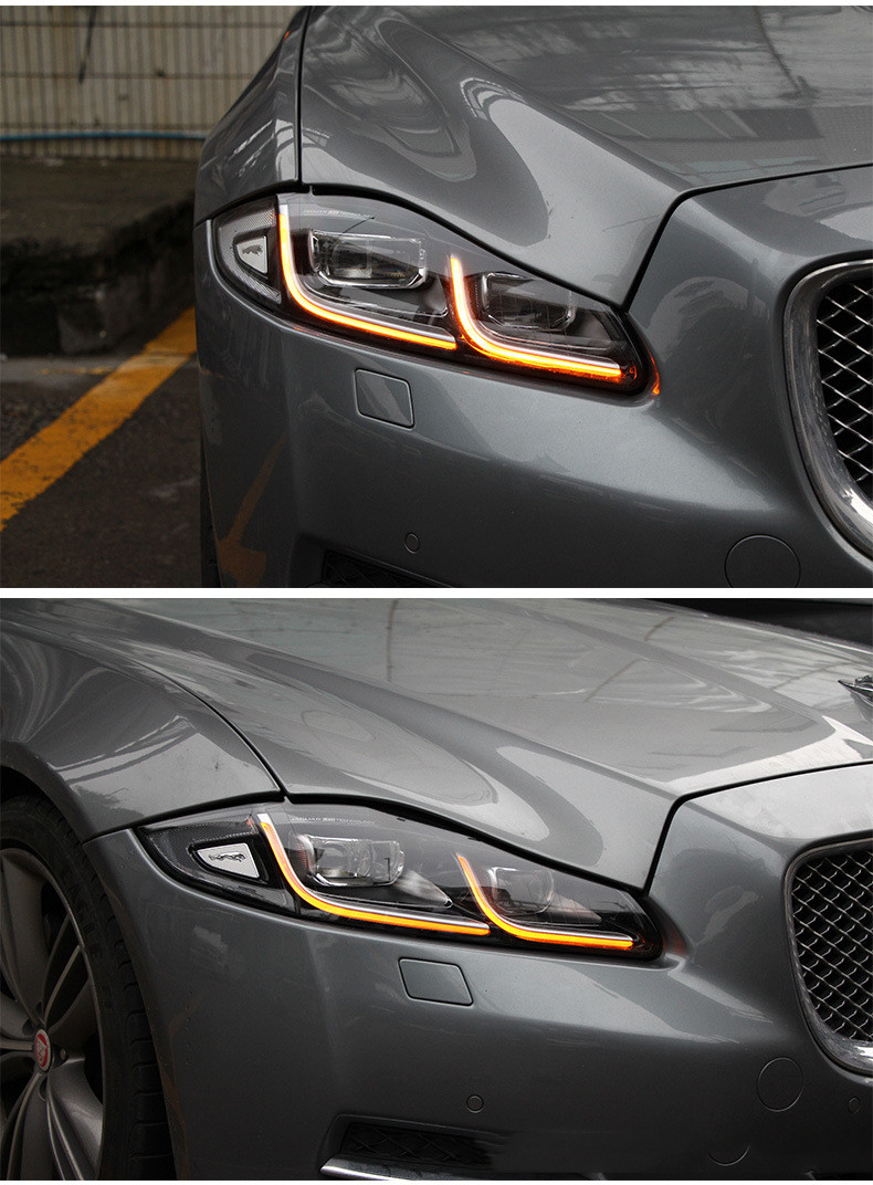 Car Styling for Jaguar XJL 20 12-20 19 Signal Headlights Upgrade High Configuration All LED Headlight Assembly