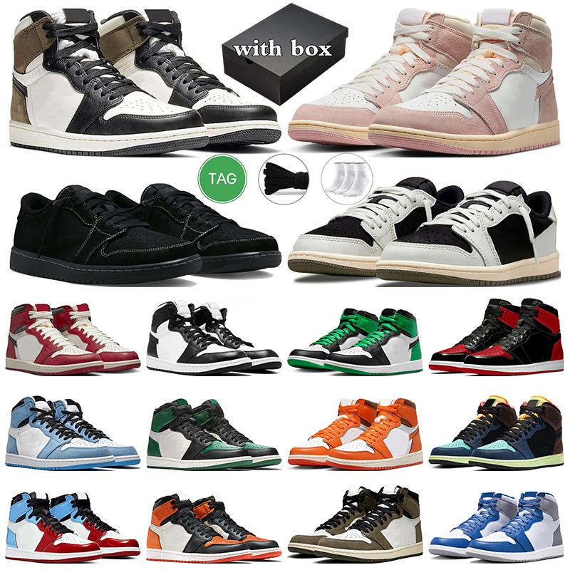 Black Phantom Jumpman 1 Basketball Shoes 1s Low Mens Trainers Women Sneakers Washed Pink Lost and Found Reverse Mocha Fearless Pine Green Sports
Black Phantom Jumpman 1 Basketball Shoes 1s Low Mens Trainers Women Sneakers Washed Pink Lost and Found Reverse Mocha Fearless Pine Green Sports