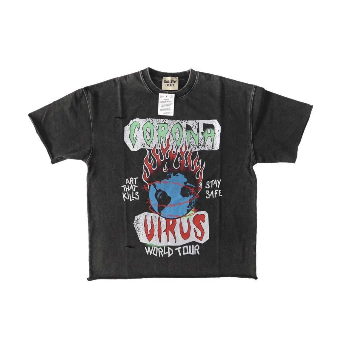 Fashion Designer Clothing Tees Rock Tshirt Galleryes deptes Vintage Perforated Crew Neck Cotton T-shirt Casual Streetwear Vintage Hip hop Sportswear 23ss, White
Fashion Designer Clothing Tees Rock Tshirt Galleryes deptes Vintage Perforated Crew Neck Cotton T-shirt Casual Streetwear Vintage Hip hop Sportswear 23ss, White