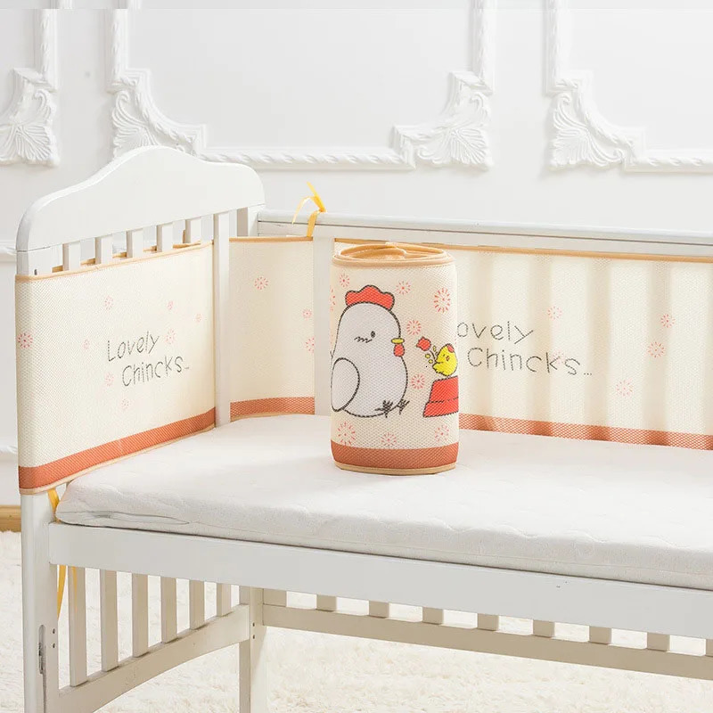 Bed Rails 300 28cm Safety Crib Crash Barrier Summer born Protector Rail Breathable Mesh 231124