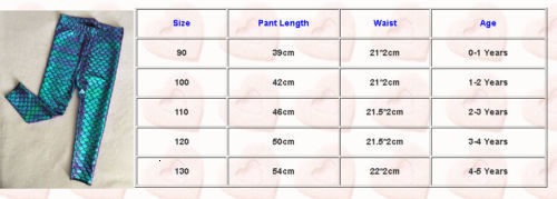 Trousers Baru Balita Bayi Anak Anak anak Perempuan Kurus Putri Duyung Ikan Mengkilap Skala Legging Elastis Celana Panjang 230426