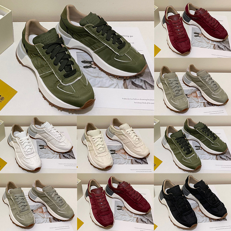 Shoes Margiela Designer Luxury 50-50 Sneaker mm6 men women Maison White Black Beige Olive Casual Mens Trainers Outdoor Sports Sneakers Platform size 35-44
Shoes Margiela Designer Luxury 50-50 Sneaker mm6 men women Maison White Black Beige Olive Casual Mens Trainers Outdoor Sports Sneakers Platform size 35-44