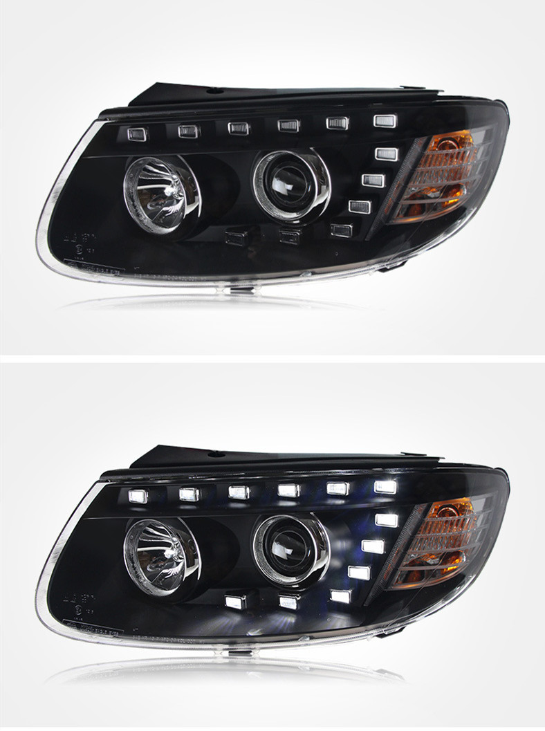 Car Styling Headlight For Hyundai Santafe 2006-2012 Headlights DRL Hid Head Lamp Dynamic Signal Bi Xenon Accessories